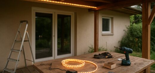 Oświetlenie LED na tarasie — praktyczne inspiracje